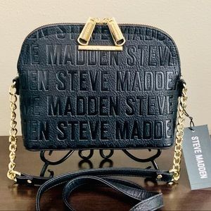 NWT!!Authentic Steve Madden BMAGGIE LOGO CROSSBODY